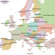 Image for article titled Interactive Maps Show How English Words Translate Across Europe